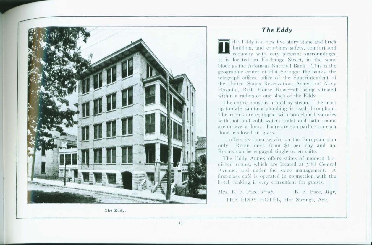 CUTTER'S OFFICIAL GUIDE TO HOT SPRINGS, ARKANSAS. vist0057d